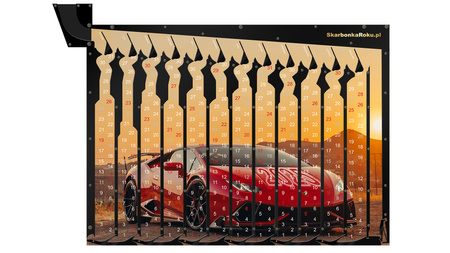 Kalendarz 2025 Auto | Fantastyczny prezent dla mężczyzny