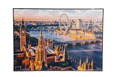 Puzzlo Sort 6 modułów plus rama 50x70