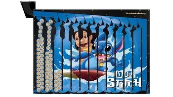 Skarbonka na 5 zł Stitch | Wyjątkowa, ścienna skarbonka