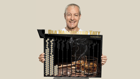 Skarbonka Ścienna Dzień Ojca | Prezent Dla Taty z napisem