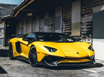 Tło do skarbonki - Lamborghini