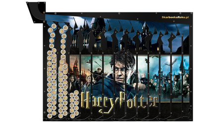 Skarbonka Ścienna Harry Potter | Prezent dla fana Harrego Pottera