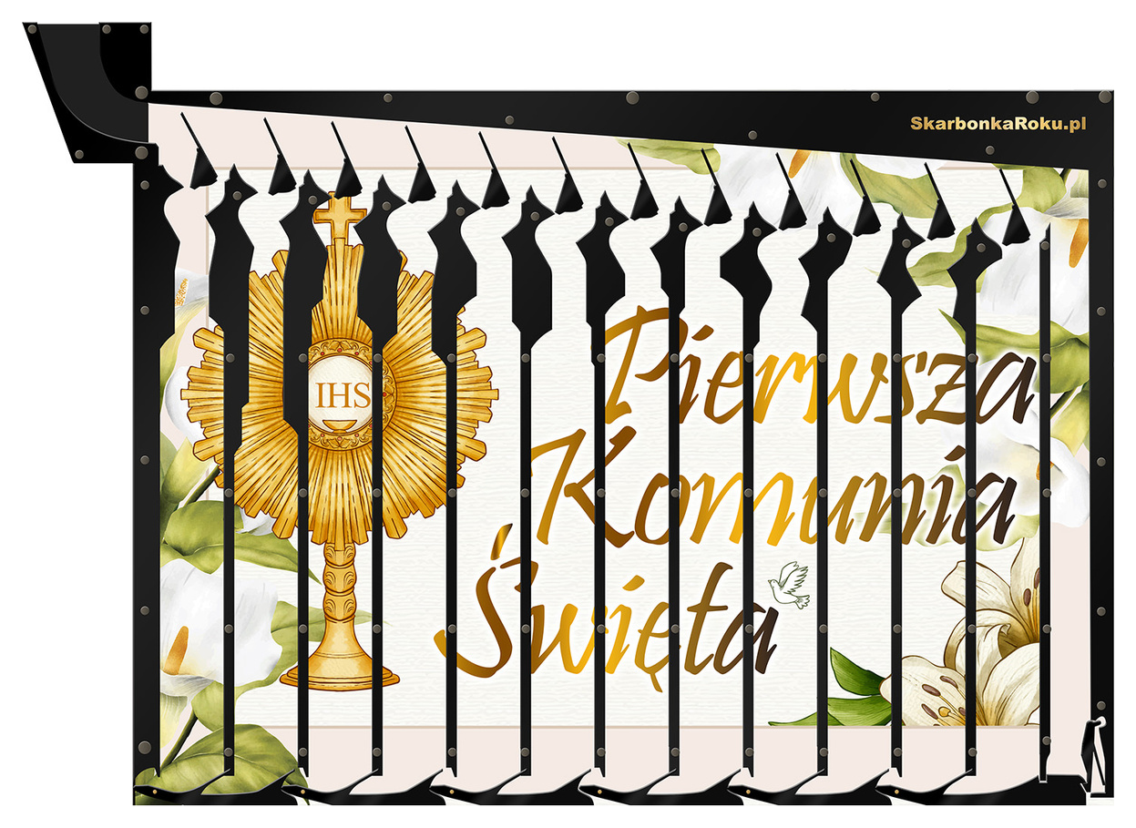 Skarbonka Ścienna komunijna | Skarbonka na Komunię Święta