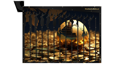 Skarbonka na 5 zł | Skarbonka Złoty Glob