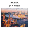 Rama 34x48 do puzzli 500 elementów | stojak GRATIS!