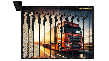 Skarbonka na 5 zł | Skarbonka Tir