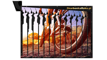 Skarbonka Ścienna dla rowerzysty | Prezent Skarbonka rowerzysty