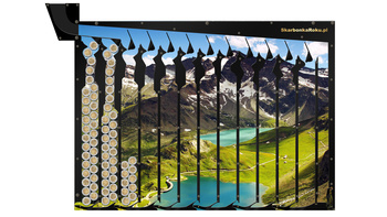 Skarbonka Ścienna Góry | Prezent z górskim krajobrazem