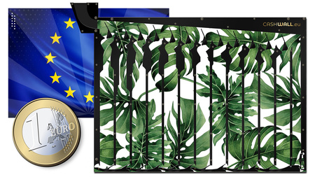 Skarbonka Ścienna Monstera | Skarbonka Monstera na prezent