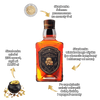 Skarbonka Ścienna Butelka Whisky na 5zł - Oryginalny Prezent