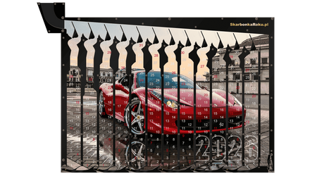 Kalendarz 2026 Auto | Kalendarz ścienny dla fanów motoryzacji