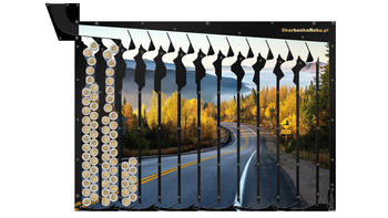 Skarbonka Ścienna na urodziny | Skarbonka na urodziny Droga