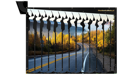 Skarbonka Ścienna na urodziny | Skarbonka na urodziny Droga