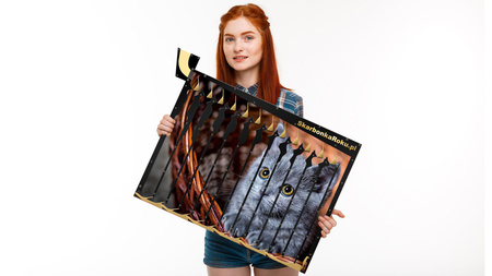 Skarbonka Ścienna dla dzieci | Prezent dla miłośników kotów