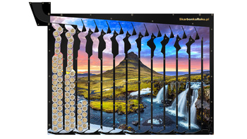 Skarbonka Ścienna Islandia | Prezent z pięknym krajobrazem Islandii