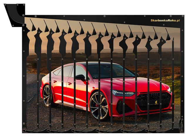 Skarbonka Ścienna Audi | Super prezent Audi