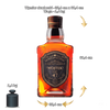 Personalizowana skarbonka ścienna Whisky na 5 zł – imię i wiek