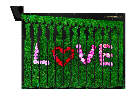 Skarbonka Ścienna LOVE | Super prezent dla zakochanych