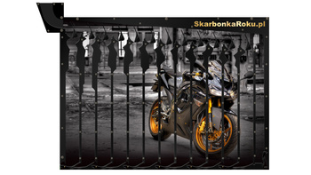 Skarbonka Ścienna dla chłopaka | Motor jako prezent dla chłopaka