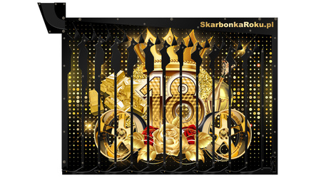 Skarbonka Ścienna na osiemnastkę | Prezent na osiemnastkę dla chłopaka