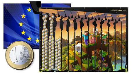 Skarbonka Ścienna dla chłopczyka | Prezent z Minecraft