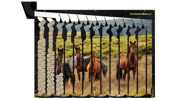 Skarbonka na 5 zł | Skarbonka Konie dla Dziewczynki