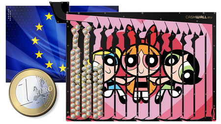 Skarbonka Ścienna Atomówki | Super prezent dla dziewczynek