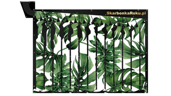 Skarbonka Ścienna Monstera | Skarbonka Monstera na prezent