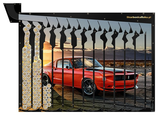 Skarbonka na 5 zł | Skarbonka Mustang