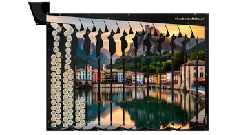 Skarbonka na 5 zł | Skarbonka Miasto nad Jeziorem