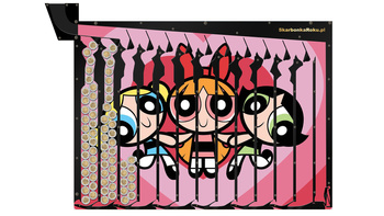 Skarbonka Ścienna Atomówki | Super prezent dla dziewczynek