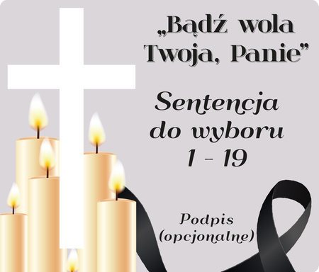 Podstawka pod znicz z wyciętym krzyżem. Wykonana z mlecznej pleksi