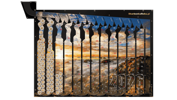 Kalendarz 2026 Zachód Słońca