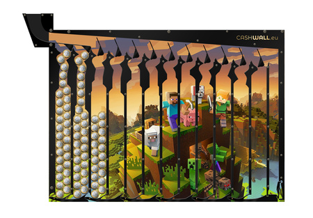 Skarbonka Ścienna dla chłopczyka | Prezent z Minecraft