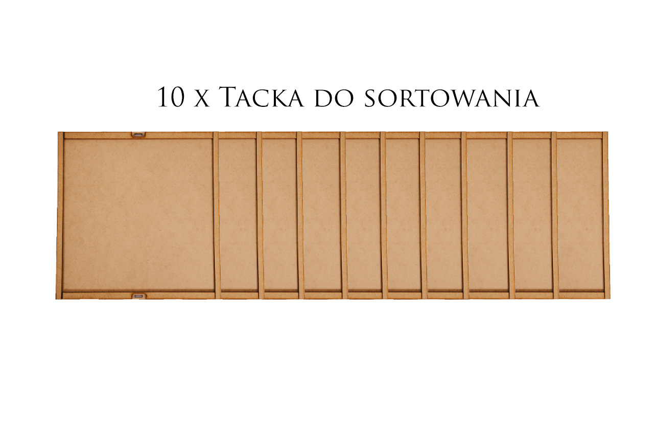 Puzzlo Sort | Tacka | Szufladka | zestaw 10 sztuk
