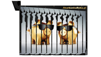 Skarbonka Ścienna na 5 zł | Świnka Skarbonka