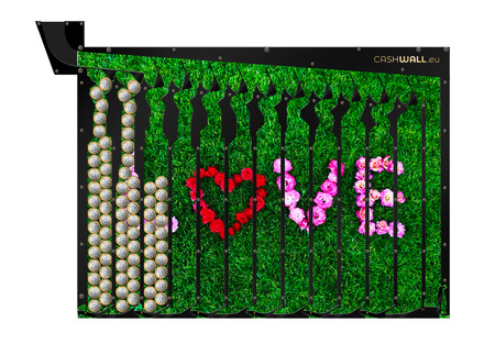 Skarbonka Ścienna LOVE | Super prezent dla zakochanych