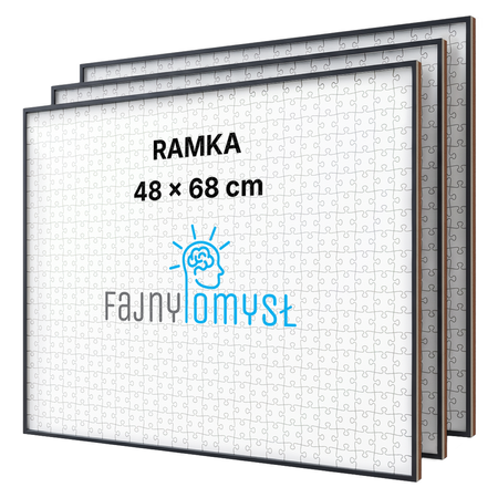 Rama 48x68 do puzzli 1000 elementów | stojak GRATIS!