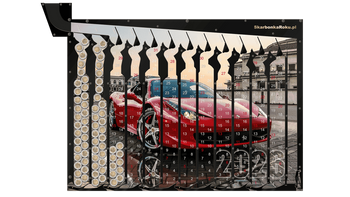 Kalendarz 2026 Auto | Kalendarz ścienny dla fanów motoryzacji