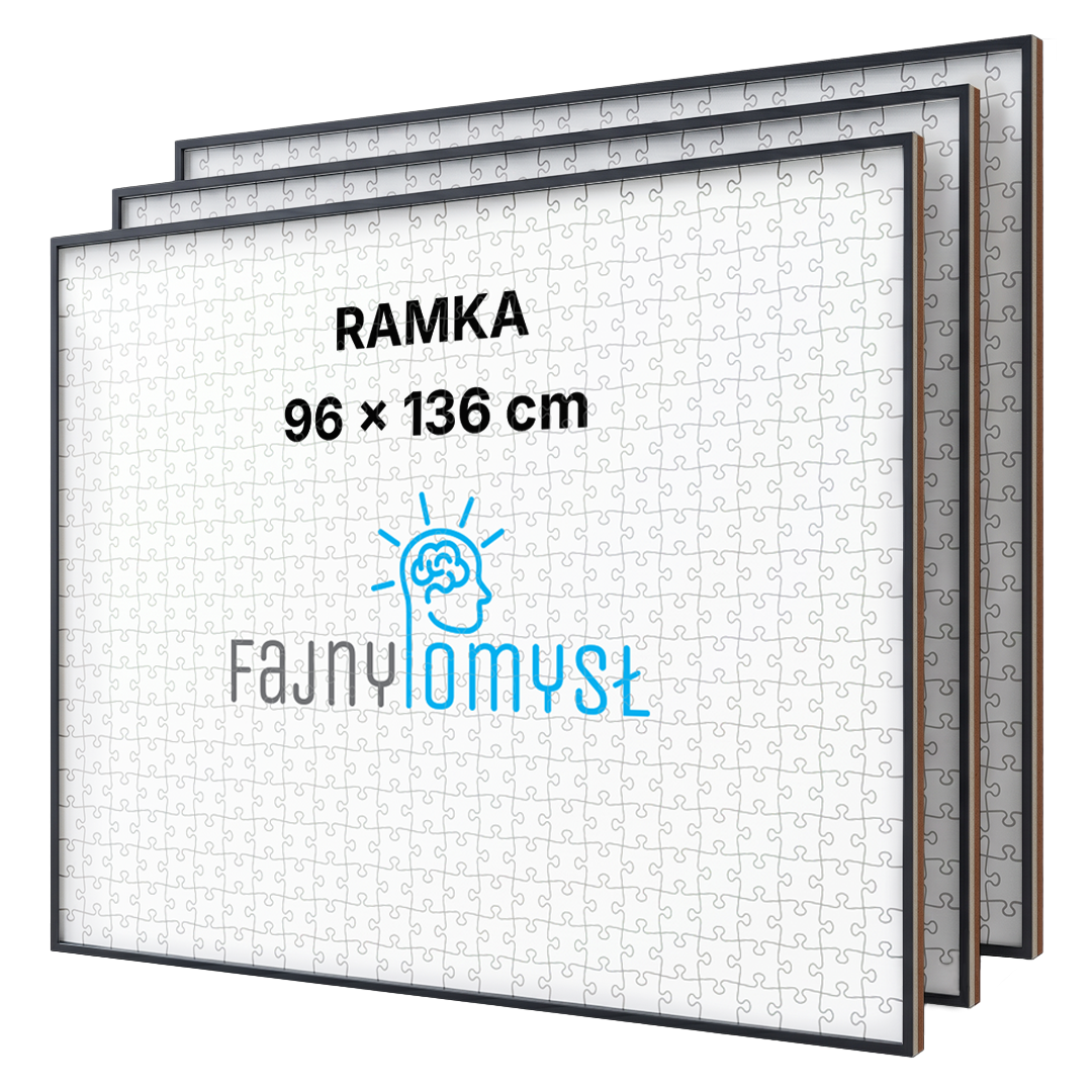 Rama 96x136 do układania puzzli 4000 lub 6000 elementów | stojak GRATIS!
