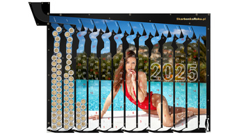 Kalendarz 2025 Kobieta | Super prezent dla kolegi