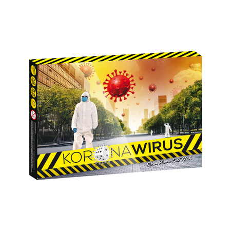 Gra planszowa Koronawirus rodzinna dla dzieci 8+