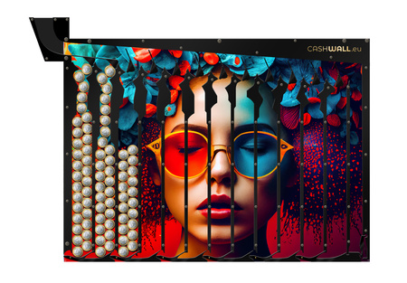 Skarbonka Ścienna Kobieta | Pomysł na prezent z grafiką kobiety