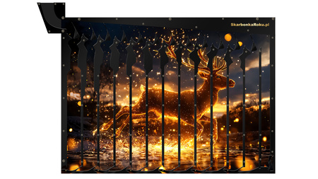 Skarbonka na 5 zł | Skarbonka Renifer