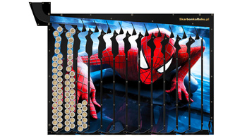 Skarbonka Ścienna Spider-Man | Prezent Spiderman dla chłopca